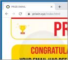 Oszustwo POP-UP PRIZE EMAIL