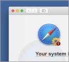 Oszustwo POP-UP MAC OS Is Infected With Spyware (Mac)