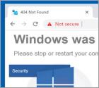 Oszustwo POP-UP Windows Was Blocked Due To Questionable Activity