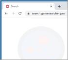 Porywacz przeglądarki Game Searcher PRO