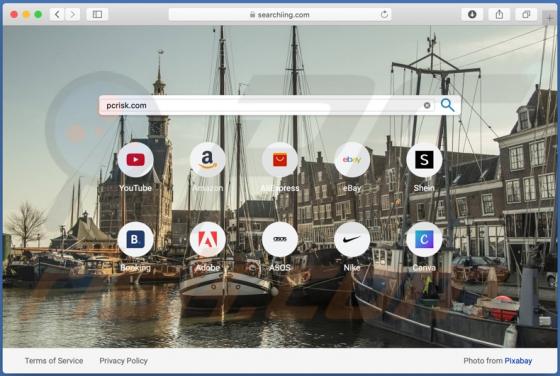 Przekierowanie searchiing.com (Mac)