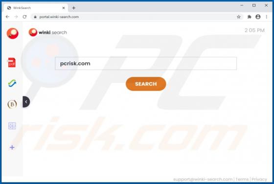 Porywacz przeglądarki WinkiSearch