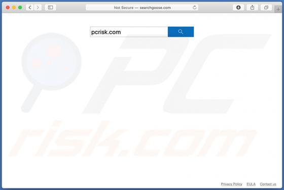 Przekierowanie searchgoose.com (Mac)