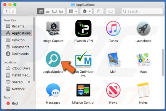 Adware LogicalUpdate (Mac)