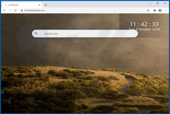 Porywacz przeglądarki Link Default