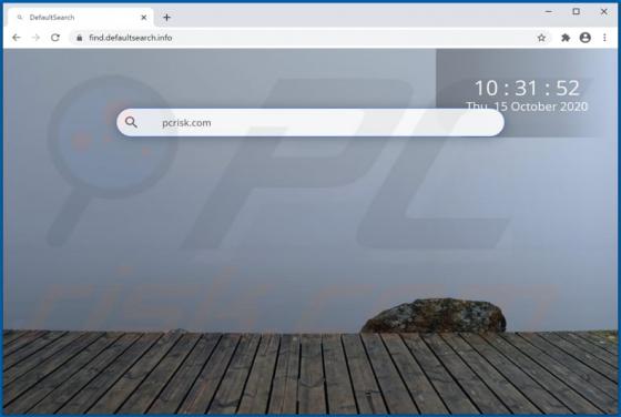 Porywacz przeglądarki Default Search