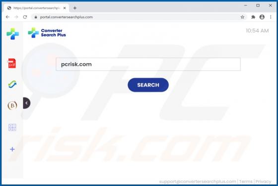Porywacz przeglądarki ConverterSearchPlus