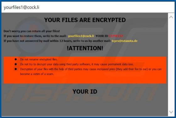 Ransomware NOV