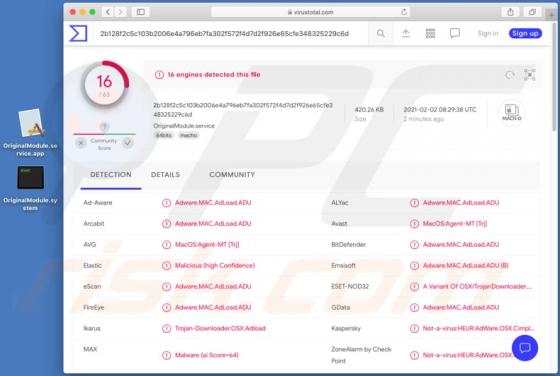 Adware OriginalModule (Mac)
