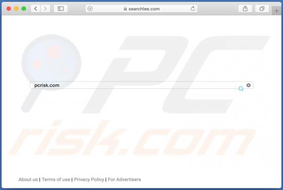 Porywacz przeglądarki Searchlee (Mac)