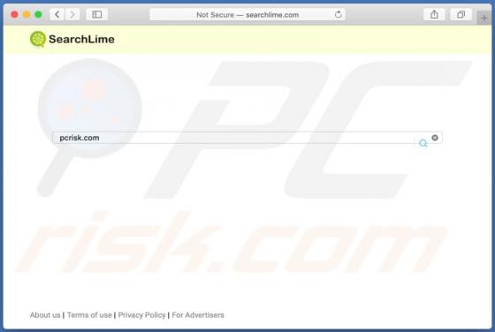 Porywacz przeglądarki Search Lime (Mac)