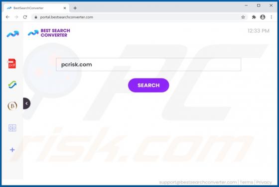 Porywacz przeglądarki BestSearchConverter