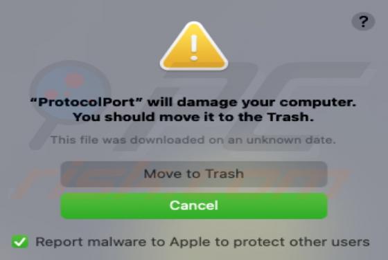 Adware ProtocolPort (Mac)