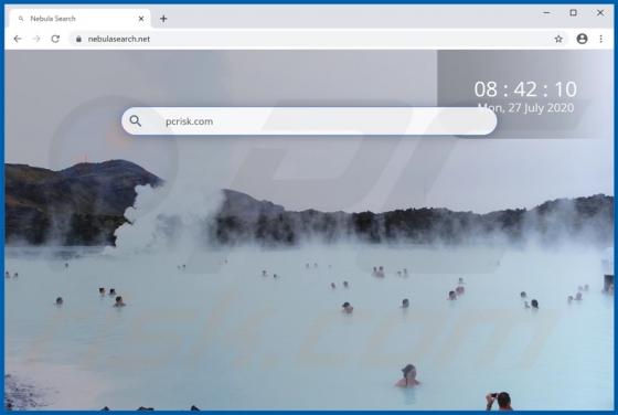 Porywacz przeglądarki Nebula Search