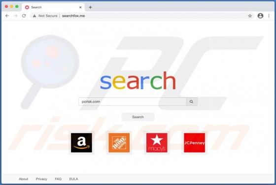 Przekierowanie searchfox.me (Mac)