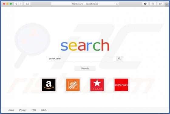 Przekierowanie searchmy.co (Mac)