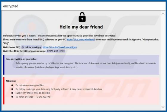 Ransomware Lookfornewitguy