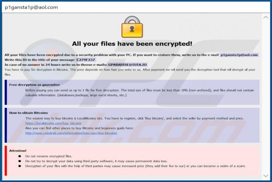 Ransomware GanP