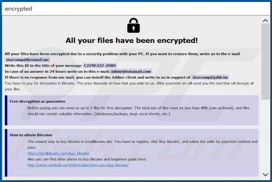Ransomware WIN