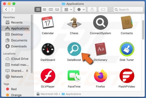 Adware DataBoost (Mac)