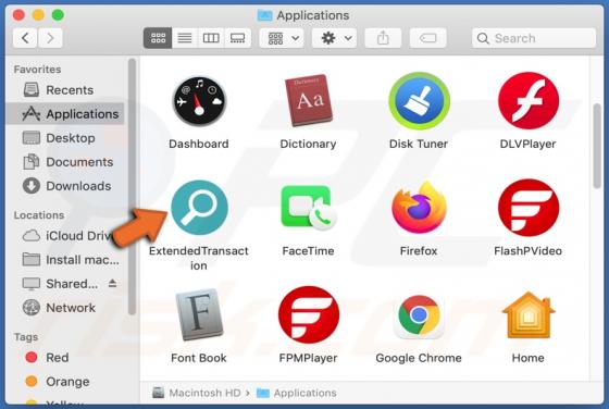 Adware ExtendedTransaction (Mac)