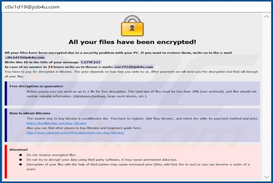 Ransomware C0v