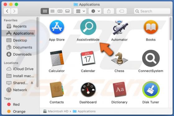 Adware AssistiveMode (Mac)