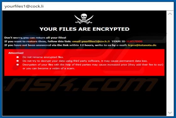 Ransomware TCYO