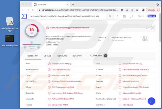 Adware UnitCache (Mac)