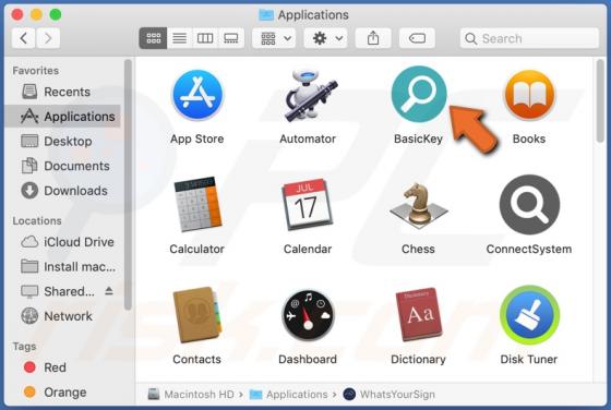Adware BasicKey (Mac)