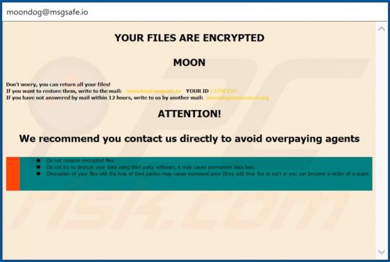 Ransomware MOON