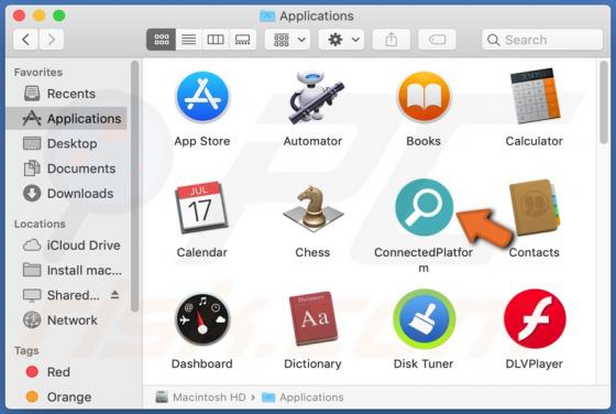 Adware ConnectedPlatform (Mac)