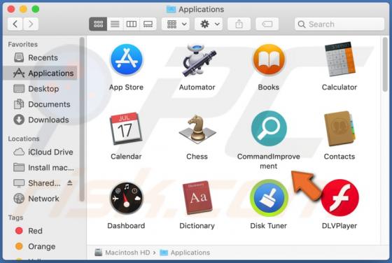Adware CommandImprovement (Mac)