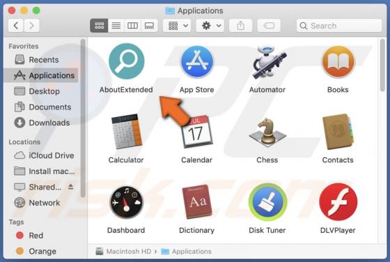 Adware AboutExtended (Mac)