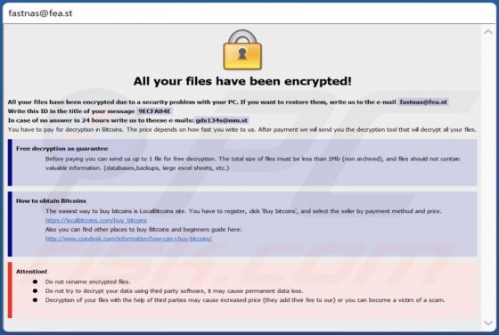 Ransomware NaS