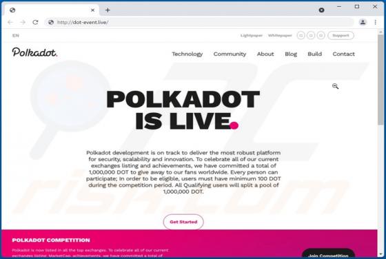 Oszustwa Polkadot Giveaway