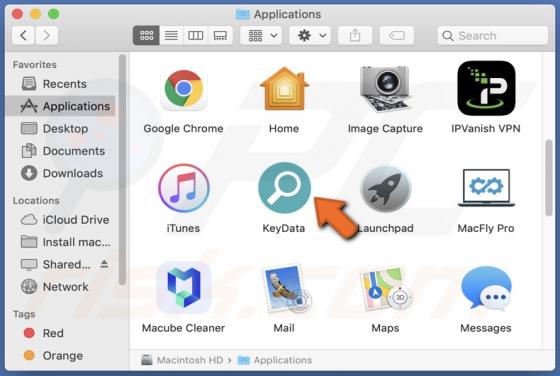 Adware KeyData (Mac)