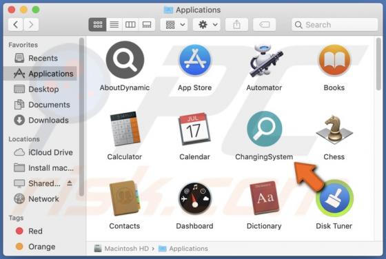 Adware ChangingSystem (Mac)