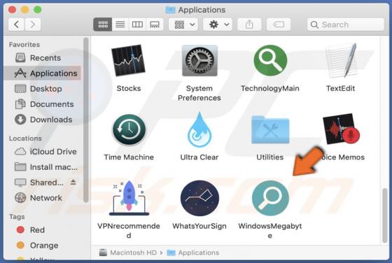 Adware WindowsMegabyte (Mac)