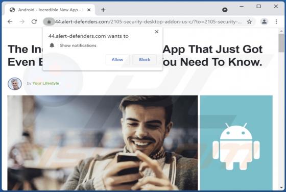 Reklamy alert-defenders.com