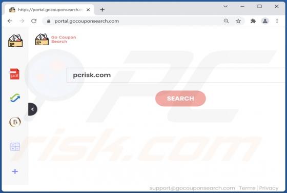 Porywacz przeglądarki GoCouponSearch