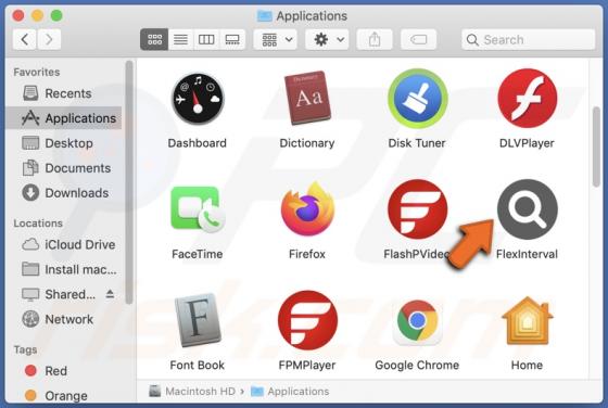 Adware FlexInterval (Mac)