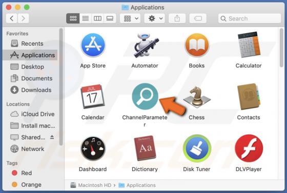 Adware ChannelParameter (Mac)