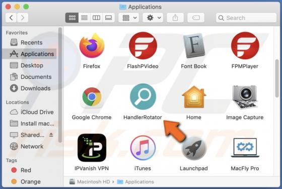 Adware HandlerRotator (Mac)