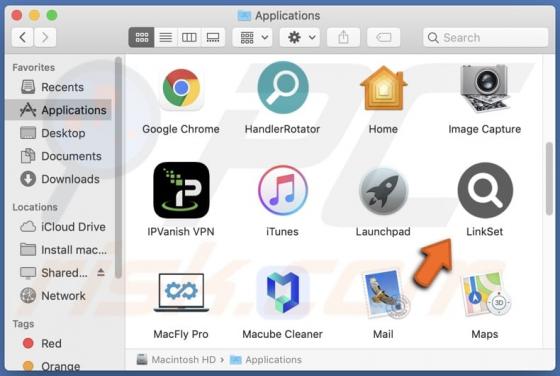 Adware LinkSet (Mac)