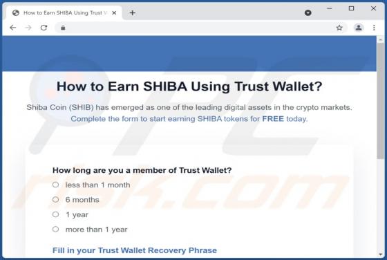 Oszustwo Trust Wallet