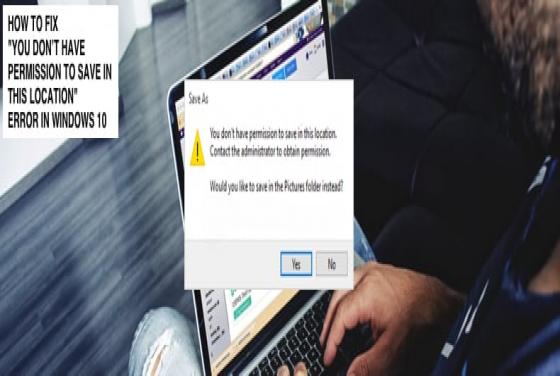 Jak naprawić błąd „Nie masz uprawnień do zapisywania w tej lokalizacji”