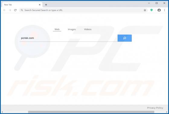 Porywacz przeglądarki Secured Search