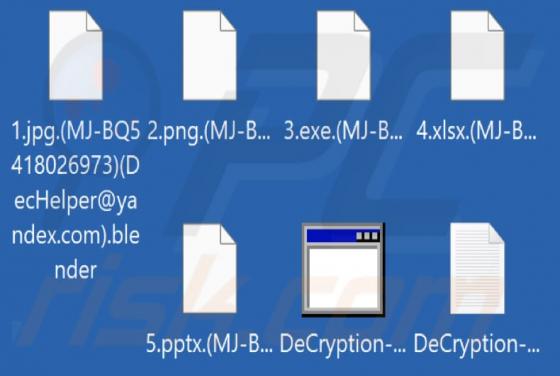 Ransomware Blender