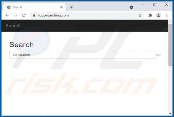 Porywacz przeglądarki Togo Quick Search
